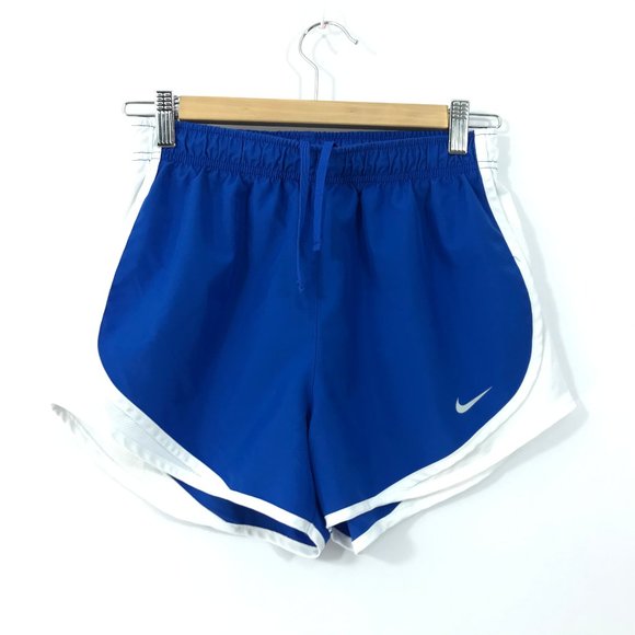 Nike Pants - Women's Blue White Nike Gym Workout Short Shorts
